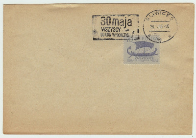 1965 [KO65 413] 30 maja - wszyscy do urn wyborczych